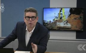 Civil Defence Controller updates on the slips in Wellington