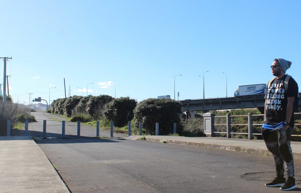 INF at Mangere Bridge, "We celebrate the first of every month [there]. Whoever you’re with, just go to the bridge and hang out...talk about the highs you’ve had".