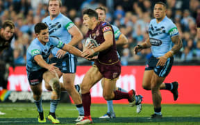 Queensland captain Billy Slater during State of Origin game two
