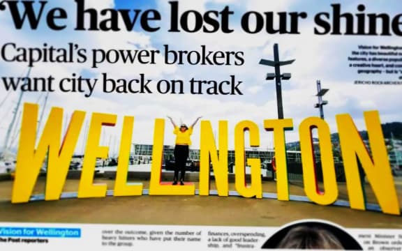 Wellington's daily The Post breaks the news a group of local grandees - including the paper's owner - has formed to get the capital 'back on track.'