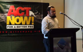 Act Now! coordinator, Eddie Tanago