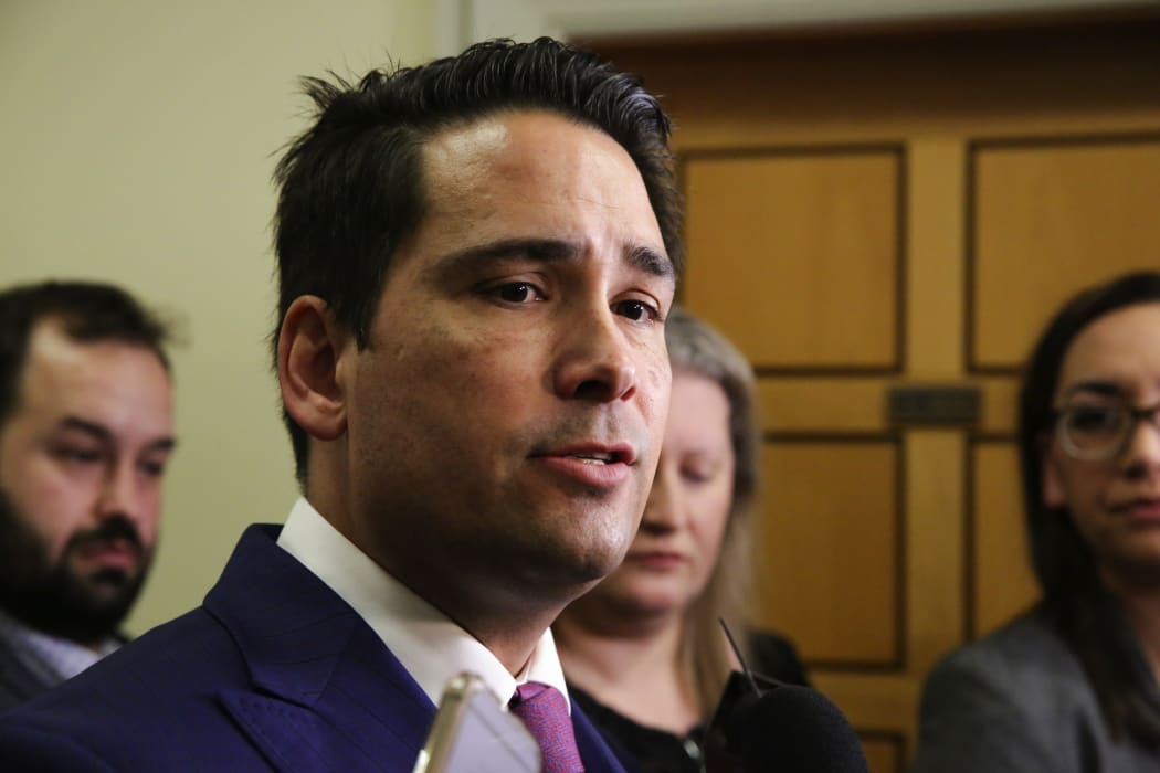 National party leader Simon Bridges.