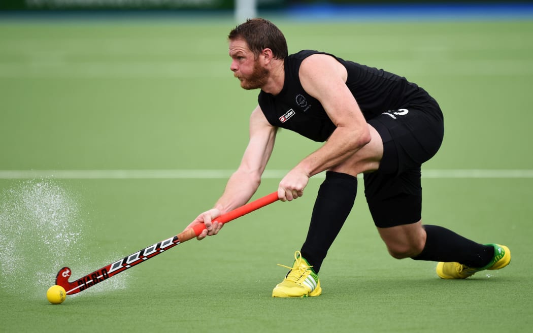 Black Sticks player Bradley Shaw.