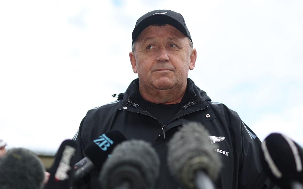 Head coach of the All Blacks Ian Foster