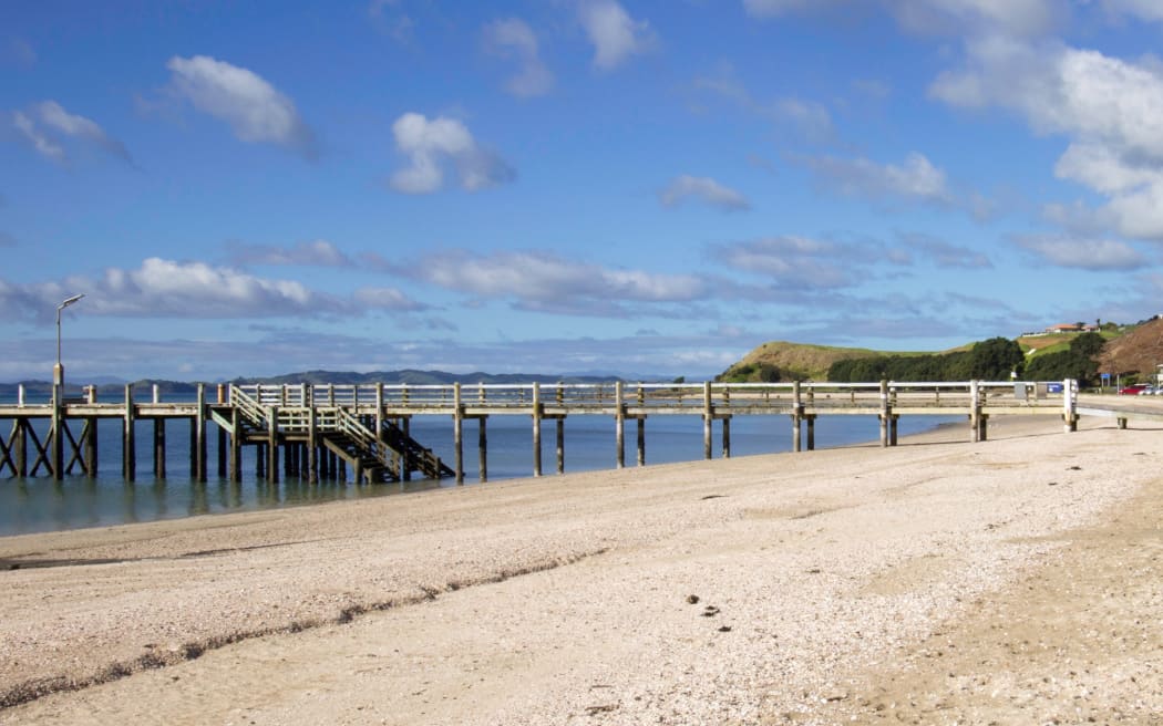 Maraetai, east of Auckland, is known for its beautiful beach.