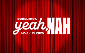 Image of Consumer NZ's Yeah Nah awards campaign.