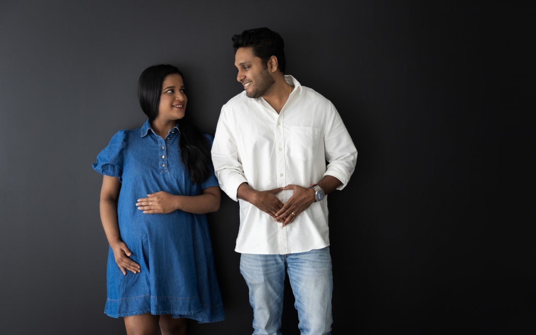 Archie Mohanlal and his wife welcomed a baby in January.