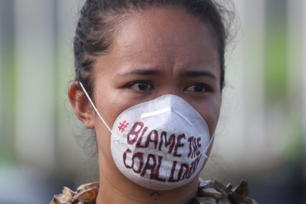A Pacific climate campaigner