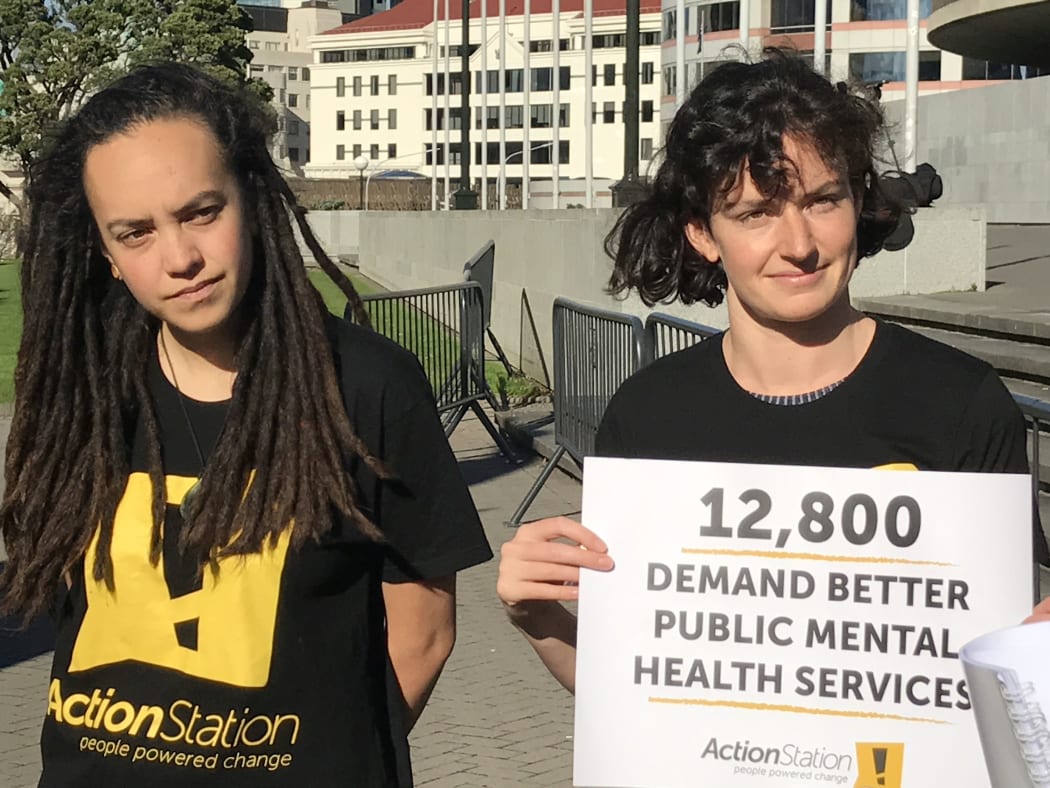 Marianne Elliott and Laura O'Connell Rapira from Action Station.