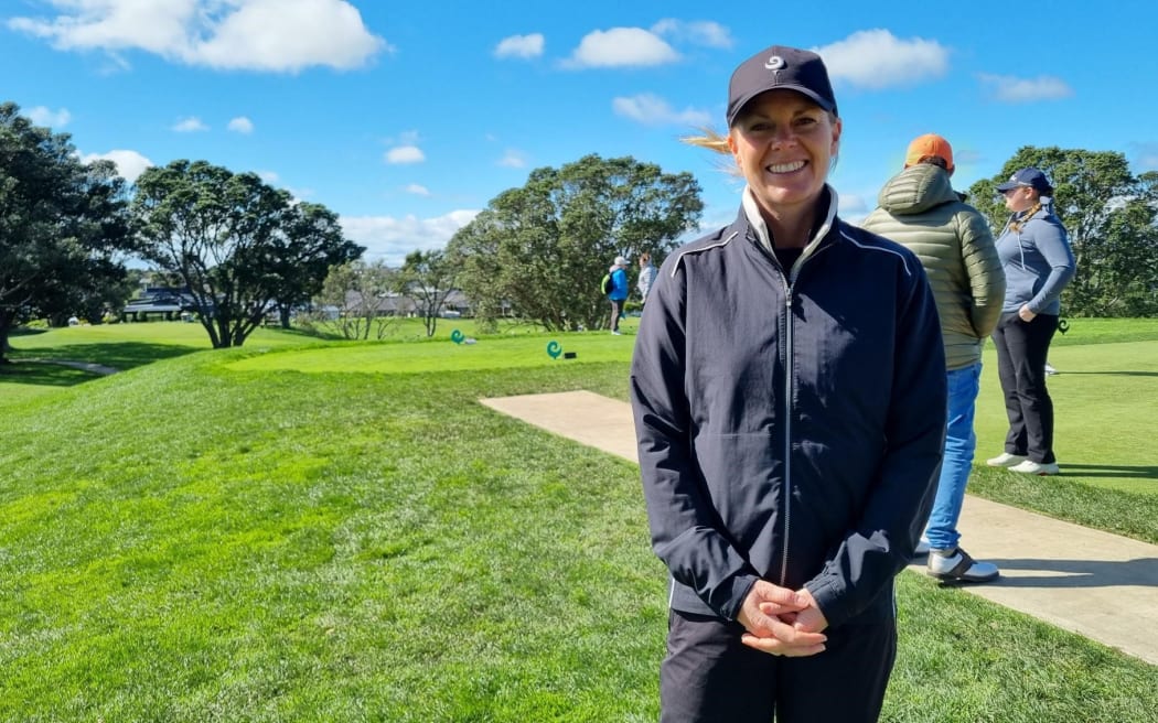 Golf New Zealand talent development manager Liz McKinnon.