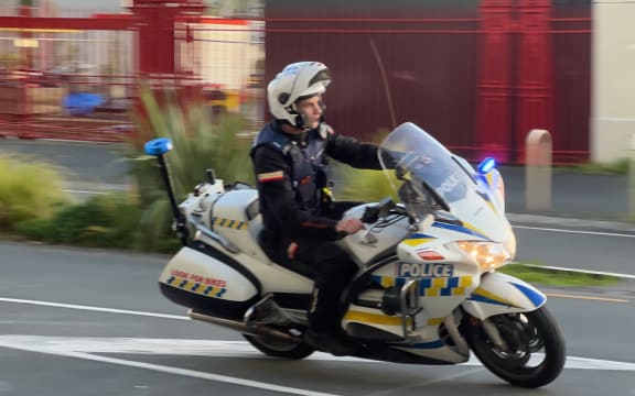 Police respond to a serious incident in Auckland CBD on 20 July, 2023.