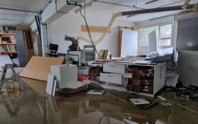 Royale Kitchen at Browns Bay was completely wiped out by the floodwaters.