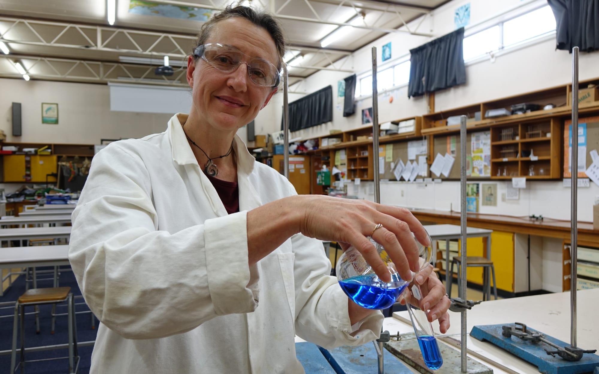 Kaikorai Valley College teacher Claudine Tyrrell qualified as a teacher in 2008.