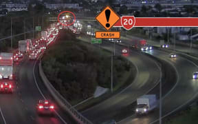 SH20 crash in Auckland