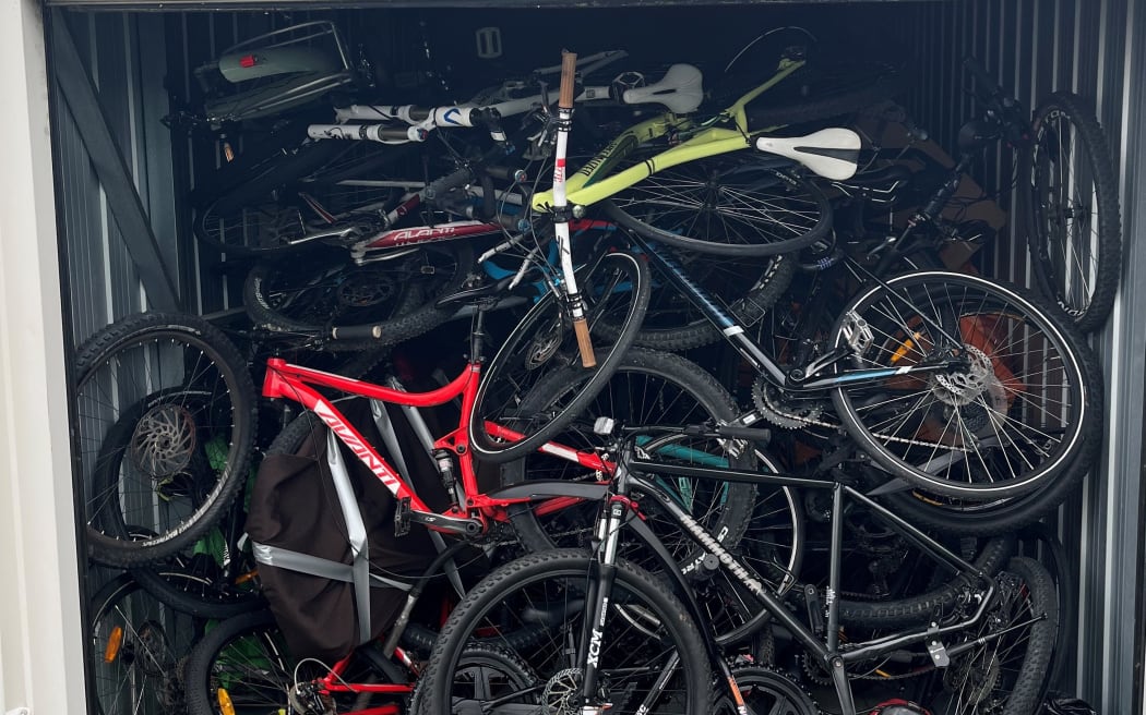 Some of the bikes that were recovered as part of the police Operation Trump Card.