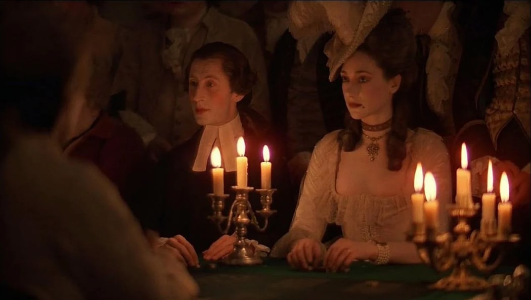 Movie still from Stanley Kubrick's 1975 film Barry Lyndon