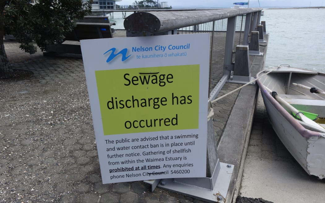 Nelson waterfront sewerage