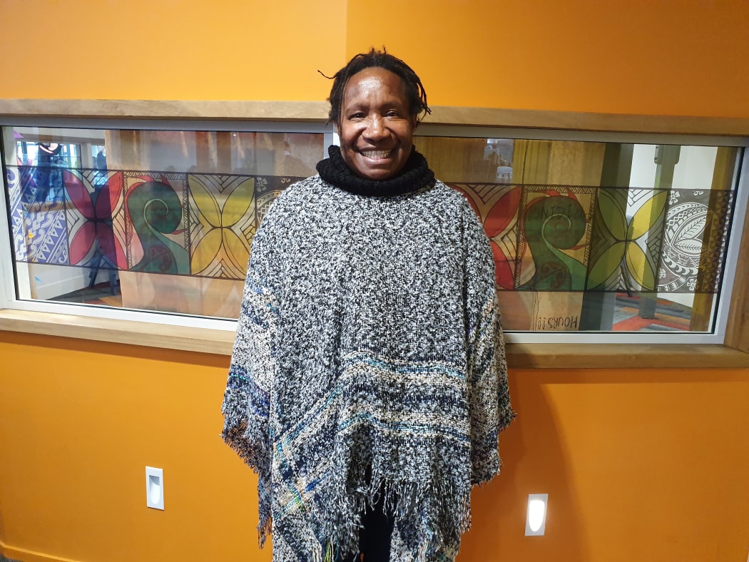 Anna Amos of AAs Tribal Fashion in Papua New Guinea.