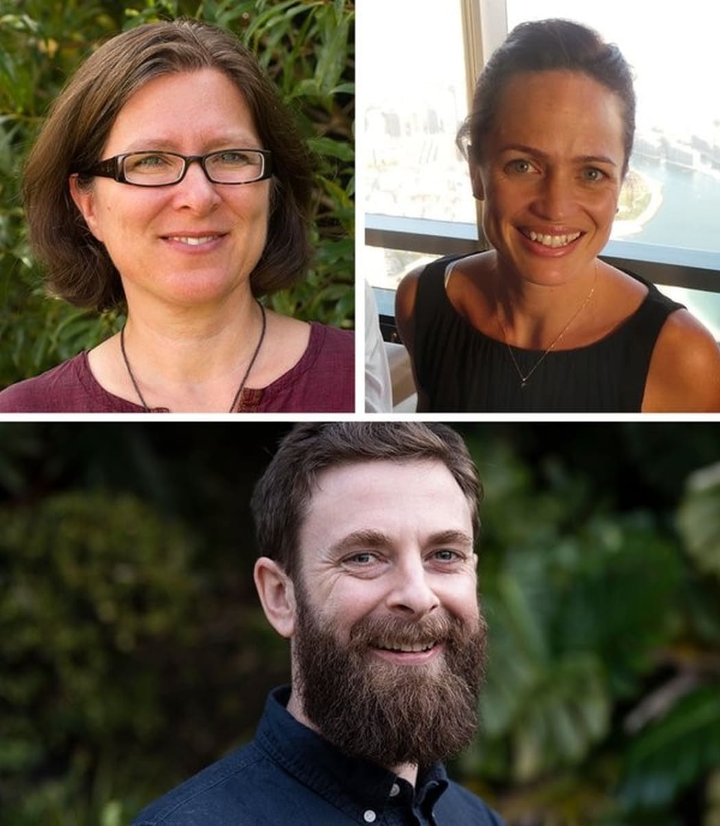 Veronika Meduna, Nadine Anne Hura, Chris McDowall