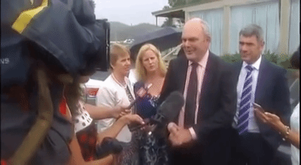 Steven Joyce is surprised