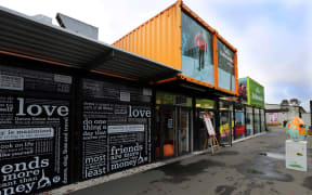 The ReStart container mall in Christchurch.
