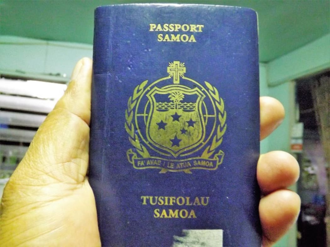 Samoa passport