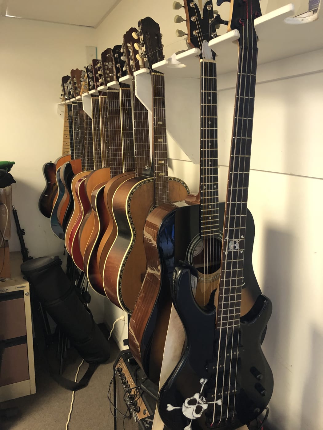 Some of the gear at Toi Ora art space