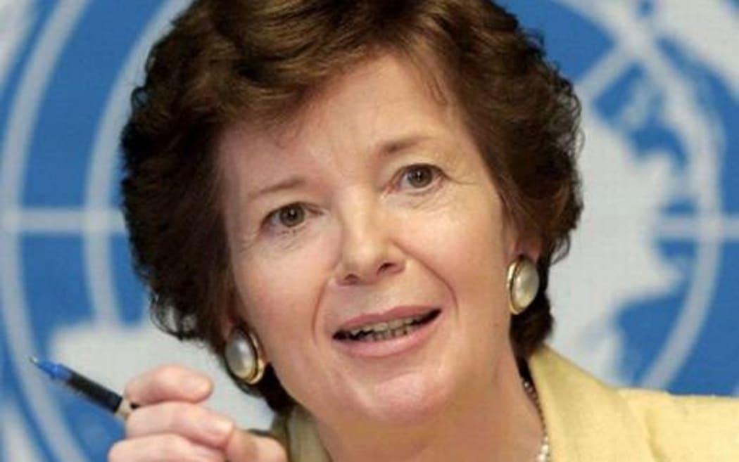 The United Nations Special Envoy for Climate Change, Mary Robinson.
